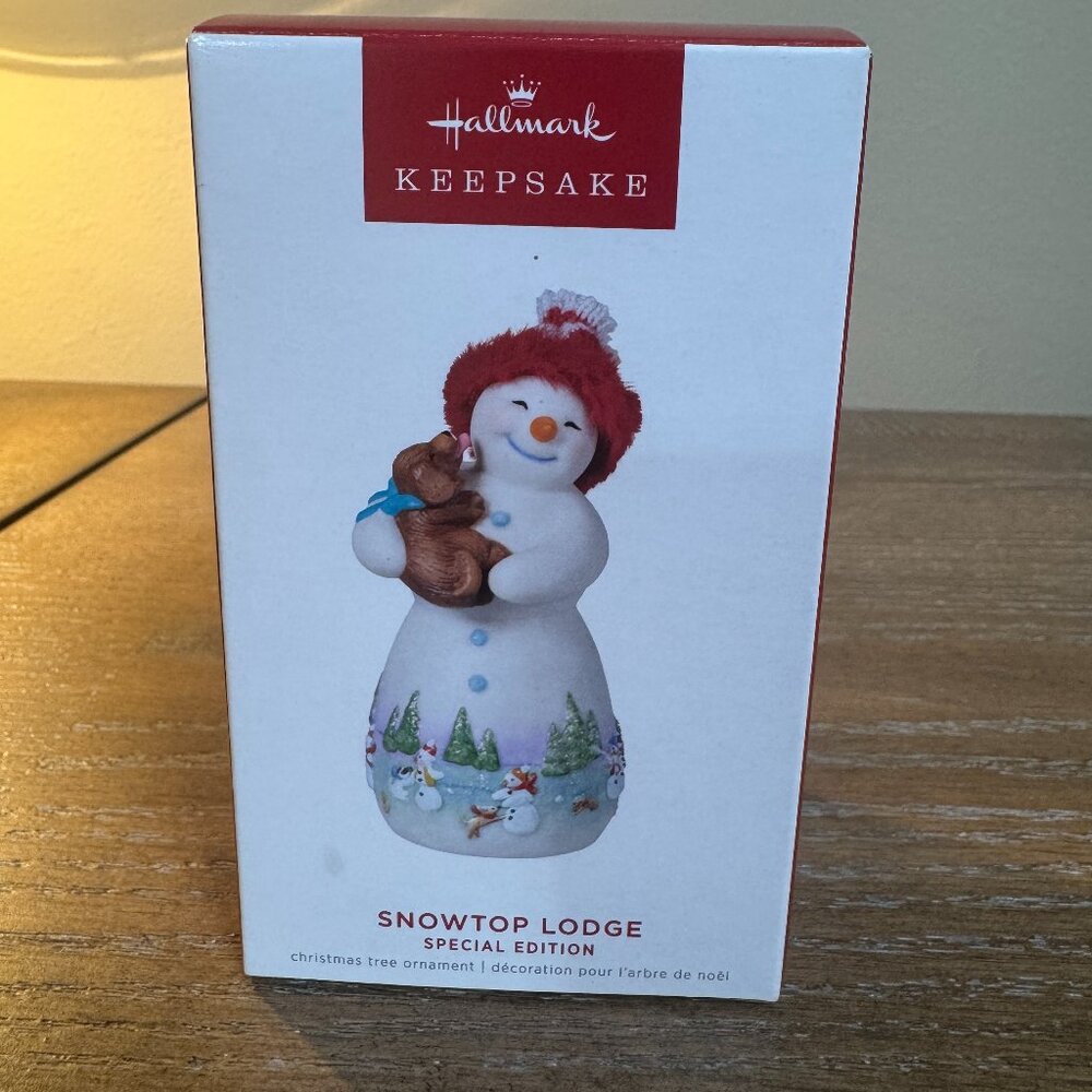 Hallmark Keepsake Ornament 2024 Snowtop Lodge Noelle T. Klaus New